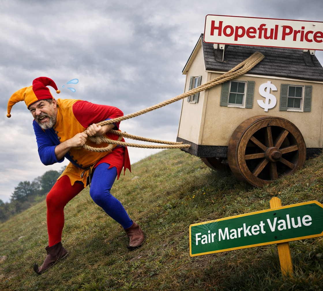 fair market value 2026 real estate pricing strategy light attracts buyers moths analogy home value