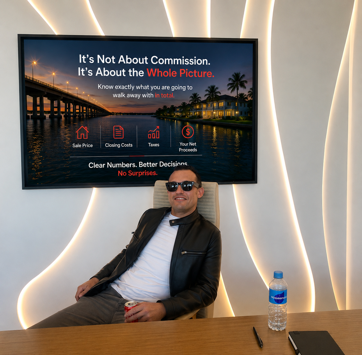 Houssam Atlas Hassani, Space Coast Realtor, discussing seller net proceeds and real estate decisions in Melbourne, Florida